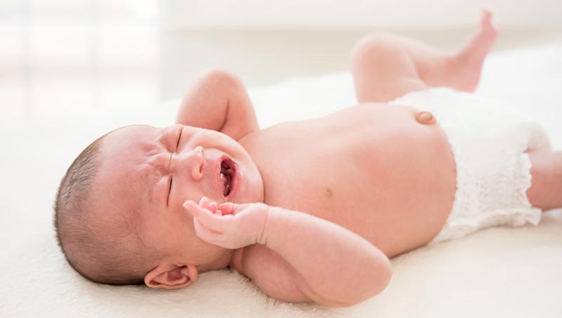 baby with ear infection in San Clemente